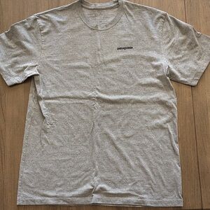 Patagonia Light Gray Short Sleeve Tee